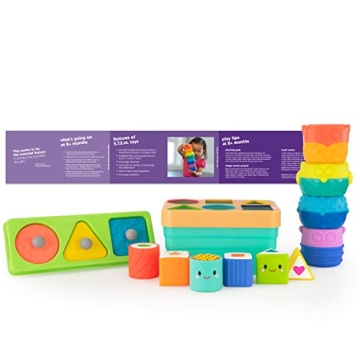 Sassy Stem Baby Box for Babies 8+ Months - Fun Learning