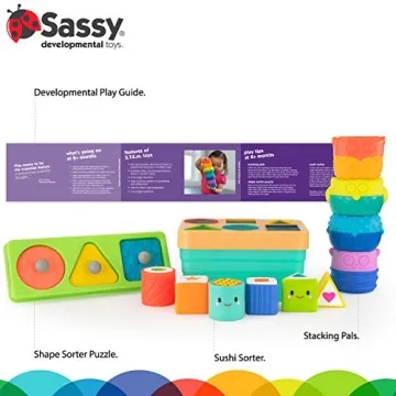 Sassy Stem Baby Box for Babies 8+ Months - Fun Learning