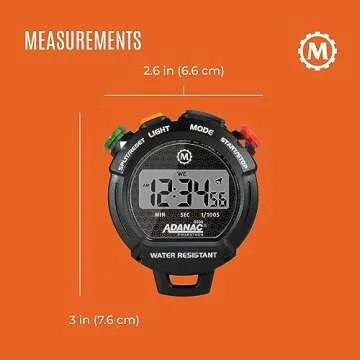 MARATHON Adanac 8000 Stopwatch - Precise Timing Tool