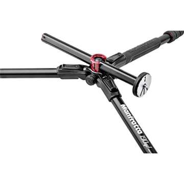 Manfrotto 190go! M-Series 4-Section Twist Lock Aluminum Tripod with XPRO Ball Head, RC2 Quick-Release System, 14.33 lbs Capacity, 65" Max Height