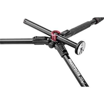 Manfrotto 190go! M-Series 4-Section Twist Lock Aluminum Tripod with XPRO Ball Head, RC2 Quick-Release System, 14.33 lbs Capacity, 65" Max Height
