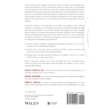 Concentrated Investing: Strategies of the World's Greatest Concentrated Value Investors