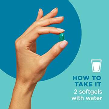 OLLY Ultra Strength Goodbye Stress Softgels Twin Pack, GABA, Ashwagandha, L-Theanine and Lemon Balm, Stress Relief Supplement - 120 Count