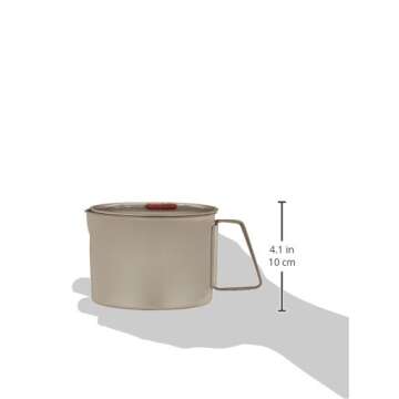 MSR Titan Ultralight Titanium Backpacking Kettle