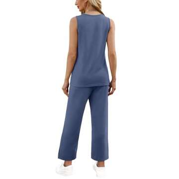 WIHOLL Summer Women Two Piece Set for Casual Elegance