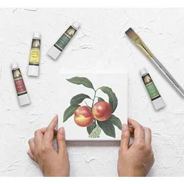 MyArtscape Acrylic Paint Set - 24 Tubes of Vibrant Colors