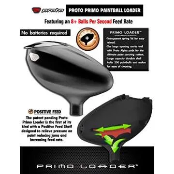 Maddog JT Stealth Paintball Gun Starter Package - Black