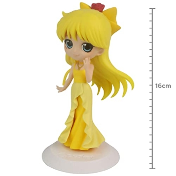 Banpresto - Pretty Guardian Sailor Moon Eternal The Movie - Q Posket - Princess Venus Version A Statue 5.1 Inch