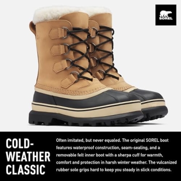 SOREL Women's Caribou Waterproof Boot for Winter Style