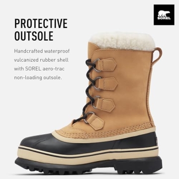 SOREL Women's Caribou Waterproof Boot for Winter Style