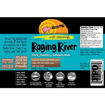 Dizzy Pig Raging River Salmon Seasoning Rub for All Dishes