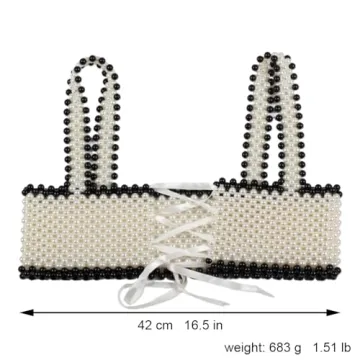 Florate Pearl Body Chain Stylish Accessory for Women