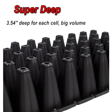 Nothers RooTrimmer 50 Cell Seedling Nursery Trays - 10pcs Pack