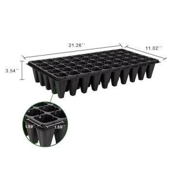 Nothers RooTrimmer 50 Cell Seedling Nursery Trays - 10pcs Pack