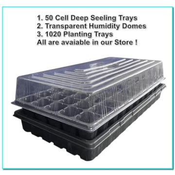 Nothers RooTrimmer 50 Cell Seedling Nursery Trays - 10pcs Pack