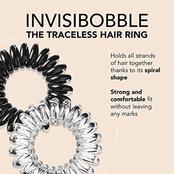 invisibobble Original Traceless Spiral Hair Ties Pack of 8