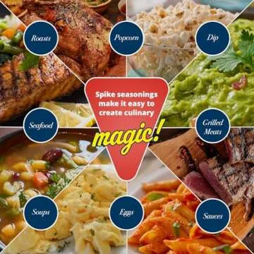 Spike Seasoning, Original Gourmet Magic Seasoning Salt Blend - Seasonings and Spices for Cooking, Popcorn Seasoning, All-Purpose Seasoning for More Flavorful, Healthy Meals, 3 Oz (Pack of 2)