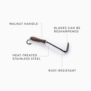 Barebones Japanese Weeding Hoe for Effective Weeding and Digging