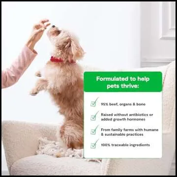 Open Farm Freeze Dried Dog Food with Grass-Fed Beef - 13.5 Ounce