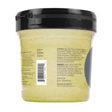 Eco Style Ecoco Gel - Black Castor Flaxseed Oil - Long Lasting Shine - Nourishes And Repairs Damaged Hair - Promotes Healthy Scalp - Provides Superior And Weightless Hold - Effortless Style - 16 Oz