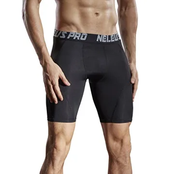 NELEUS Men's Compression Shorts - Pack of 3 Performance Gear