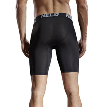 NELEUS Men's Compression Shorts - Pack of 3 Performance Gear