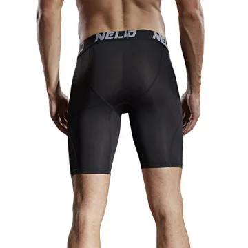 NELEUS Men's Compression Shorts - Pack of 3 Performance Gear