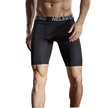 NELEUS Men's Compression Shorts - Pack of 3 Performance Gear