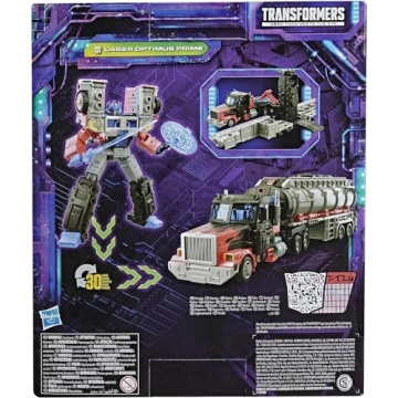 Transformers Legacy G2 Universe Laser Optimus Prime Action Figure 7-Inch