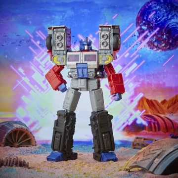 Transformers Legacy G2 Universe Laser Optimus Prime Action Figure 7-Inch