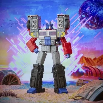 Transformers Legacy G2 Universe Laser Optimus Prime Action Figure 7-Inch