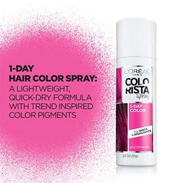 L'Oreal Paris Colorista Washable Temporary Hair Color Spray