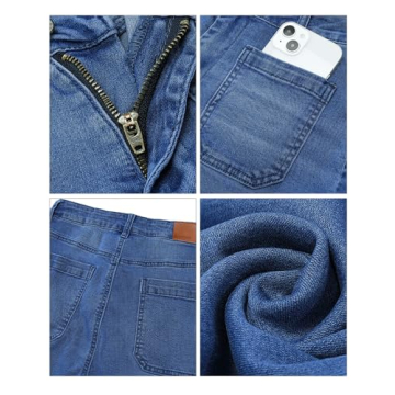 Luvamia Wide Leg High Waisted Jeans for Women