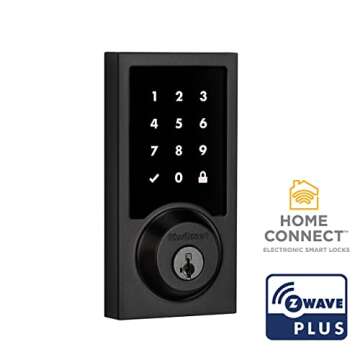 Kwikset SmartCode 916 Z-Wave Smart Lock, Keyless Entry Ring Compatible Door Lock, Touchscreen Electr...