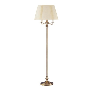 Elegant Cal Lighting Antique Brass Floor Lamp - 6-Way