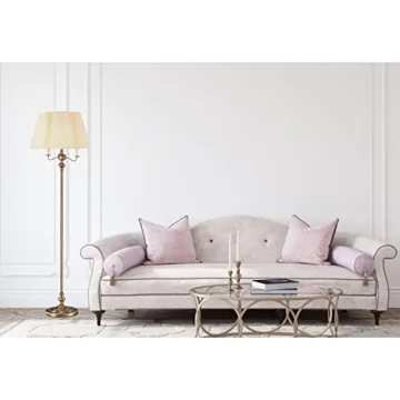 Elegant Cal Lighting Antique Brass Floor Lamp - 6-Way