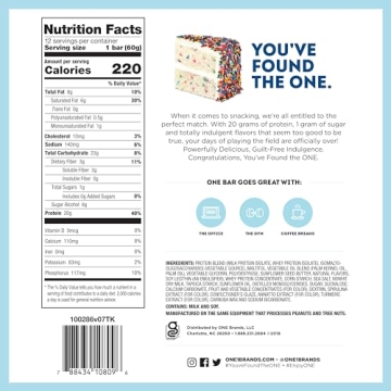 ONE Protein Bars - Delicious, High Protein, Low Sugar Snack