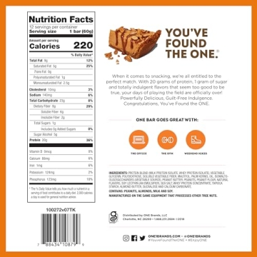 ONE Protein Bars - Delicious, High Protein, Low Sugar Snack