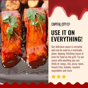 Capital City Mild Mambo Sauce Sweet Tangy DC Wing Sauce