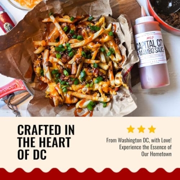 Capital City Mild Mambo Sauce Sweet Tangy DC Wing Sauce