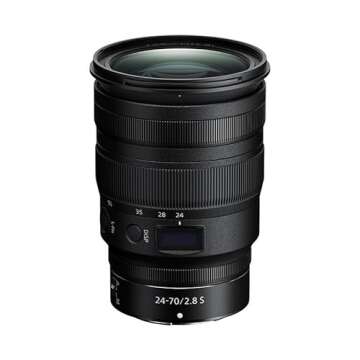 Nikon NIKKOR Z 24-70mm f/2.8 S | Professional large aperture mid-range zoom lens for Z series mirrorless cameras | Nikon USA Model