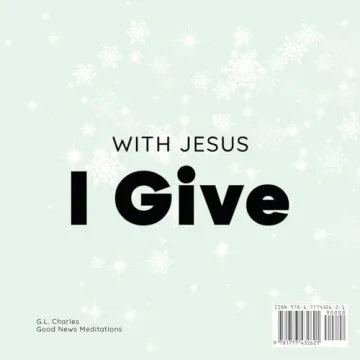 Christian Christmas Children's Book on Giving With Jesus