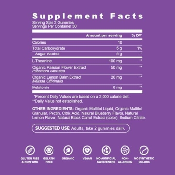 Goood Sugar-Free Melatonin Gummies 5mg for Tranquil Sleep