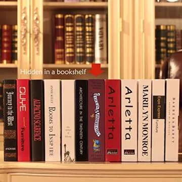 EIOUMAX Alice in Wonderland Diversion Book Safe