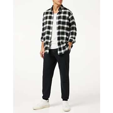 True Religion mens Classic Logo Jogger Sweatpants, Black, XX-Large US