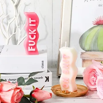 Coume Aesthetic Fun Shaped Candles for Home Decoration