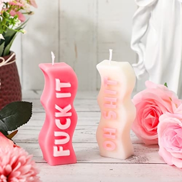 Coume Aesthetic Fun Shaped Candles for Home Decoration