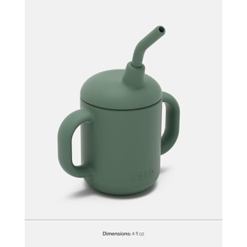 Lalo Little Cup for Toddlers - Non-Toxic Silicone Style