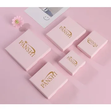 Trendy PANSHI Gold Hoop Earrings Set for Women - 3 Pairs