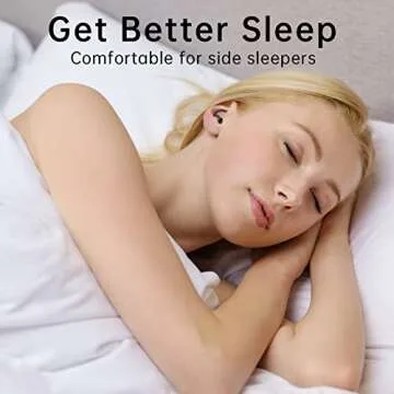 Ear Plugs for Sleeping Soft Silicone Earplugs Noise Reduction 2 Pairs Reusable Earplug Sound Blocking NRR 33dB Noise Cancelling for Snoring, Sleep, Work, Concerts, Shooting, Travel, Dogdogkut (Black)